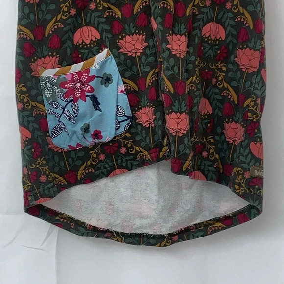 Girls Matilda Jane Hooded Vest Size 10 Floral & Polka Dots EUC - Picture 3 of 7